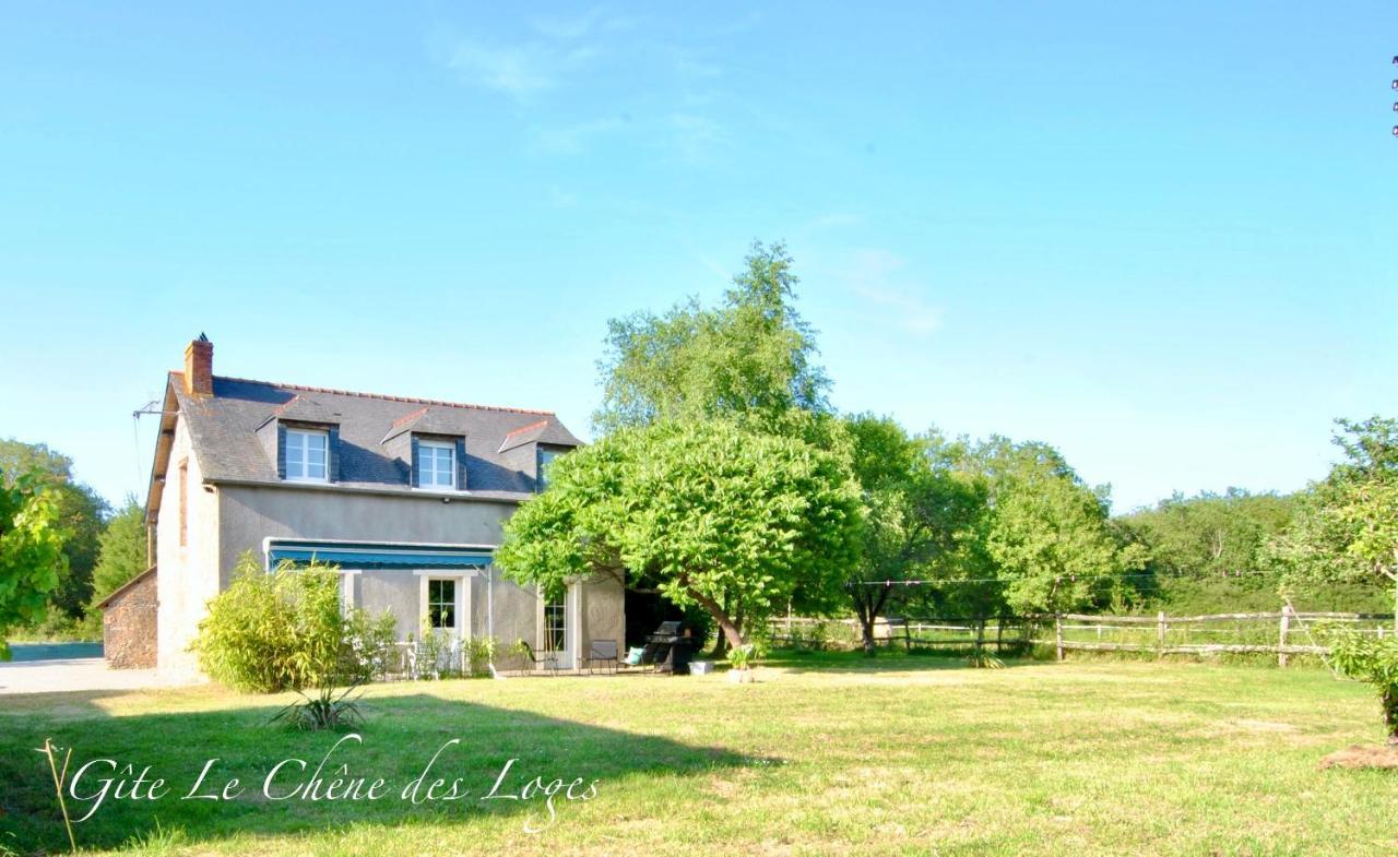 Gite Familial Pour 6 Pers En Campagne Bouere Buitenkant foto