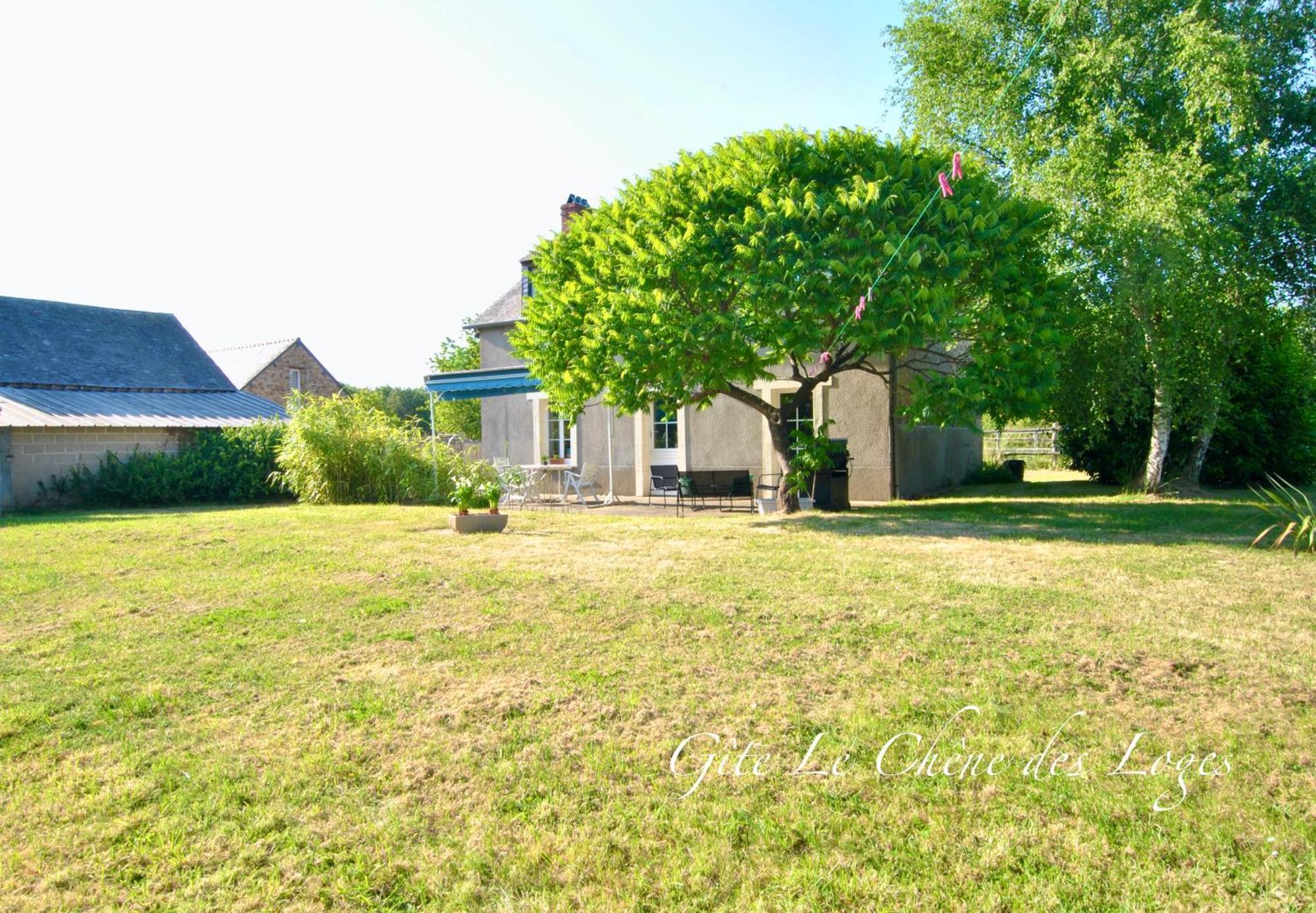 Gite Familial Pour 6 Pers En Campagne Bouere Buitenkant foto